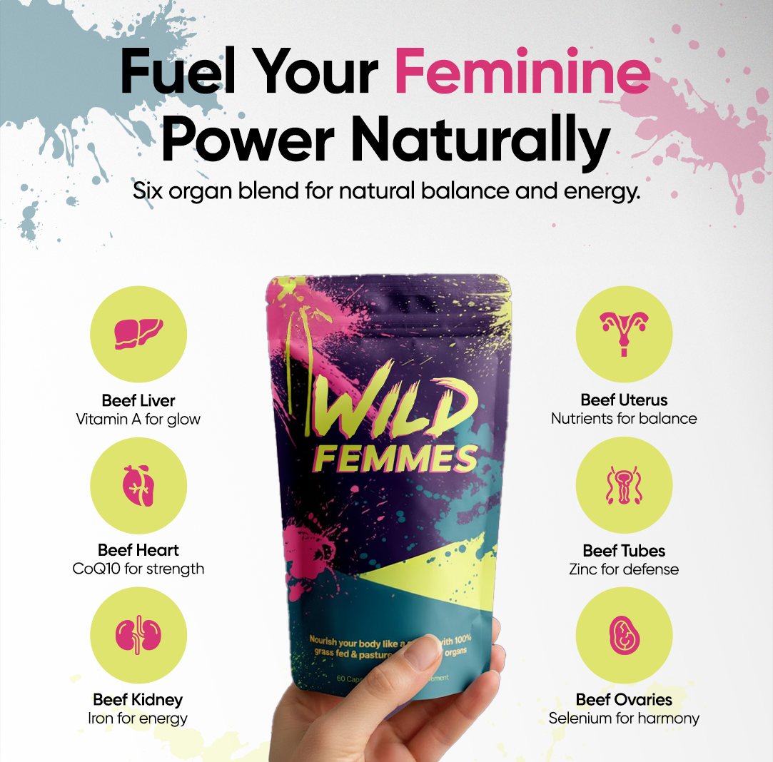 WildFemmes Beef Organ Superfoods