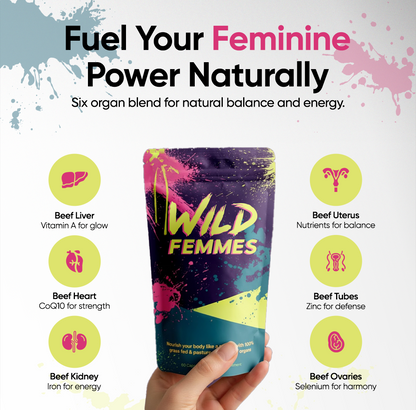 WildFemmes Beef Organ Superfoods